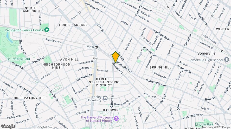 363 Beacon St, Unit 1 Map and Location Details