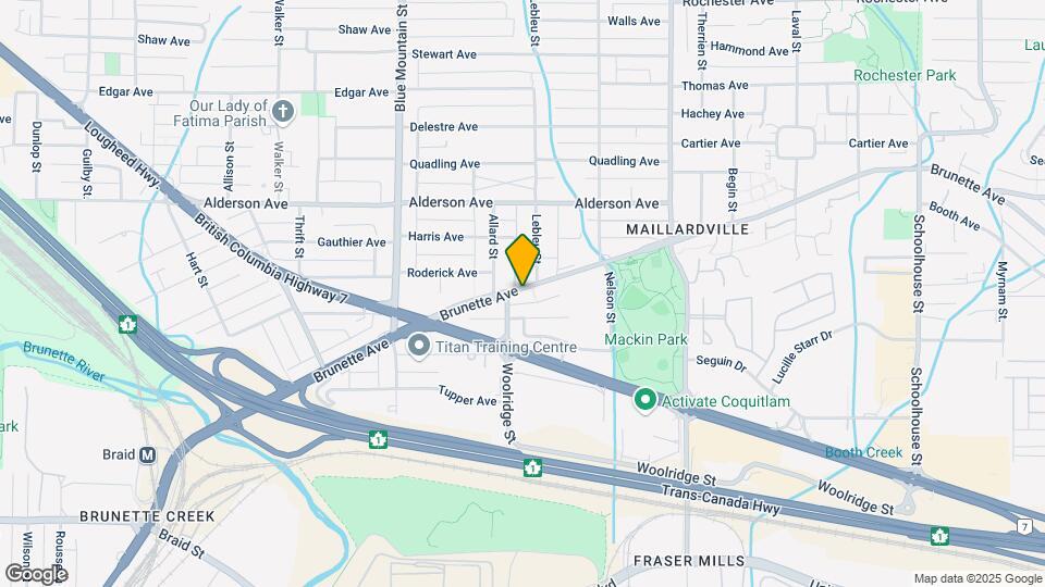 964 Brunette Ave Map and Location Details