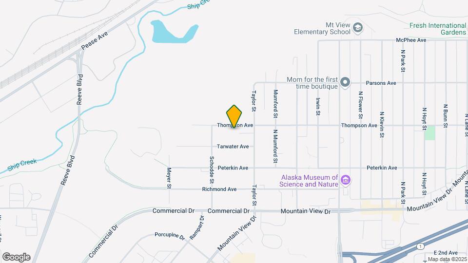 3404 Thompson Ave Mapa y Detalles de la Ubicación