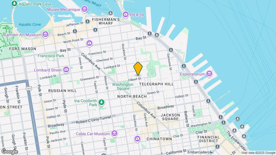 1601 Grant Ave Map and Location Details