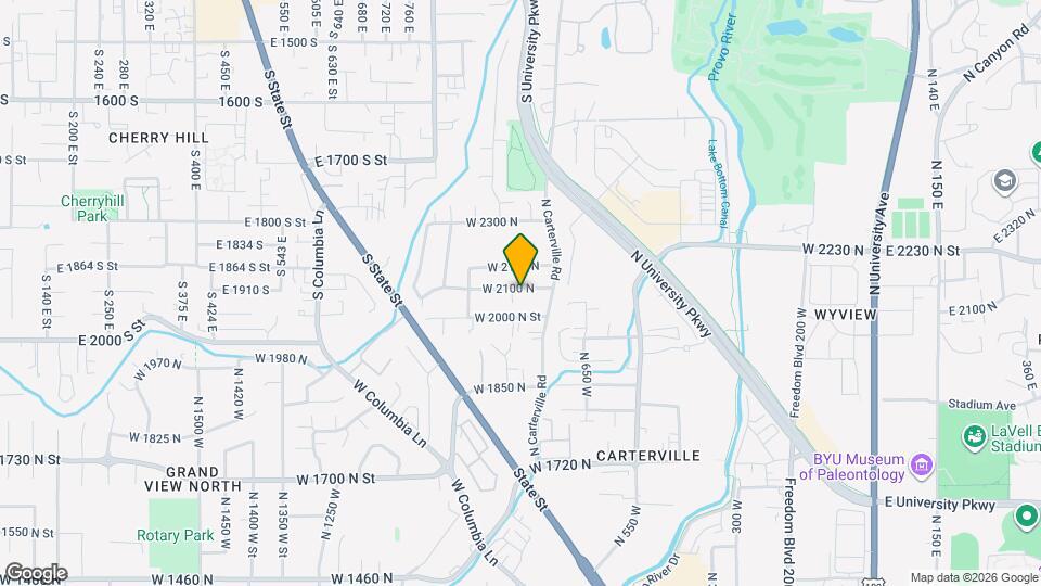 793 W 2100 N Map and Location Details