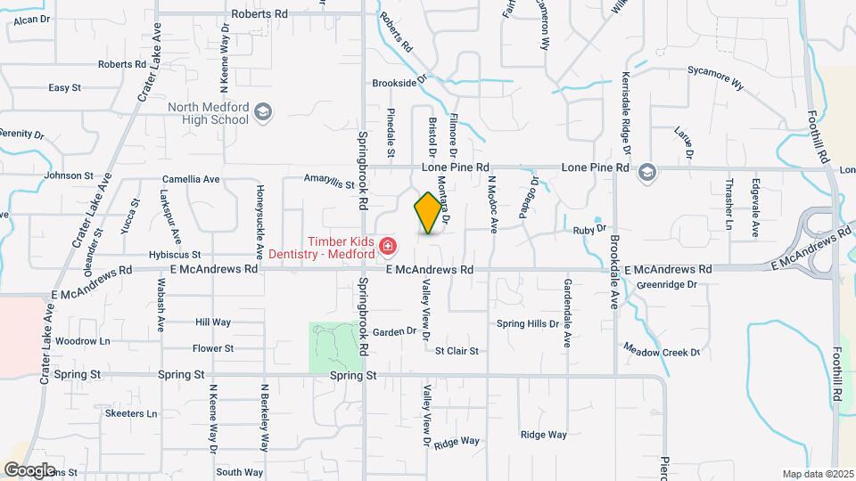 2640 Montara Dr Map and Location Details