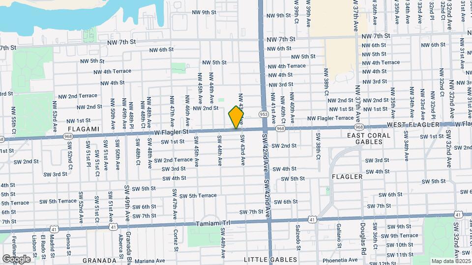 4316-4326 W Flagler St Map and Location Details