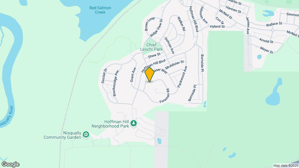 1392 Foreman Rd Map and Location Details