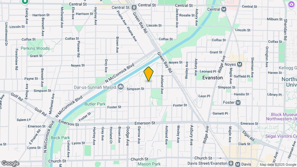 2110 Dewey Ave Map and Location Details