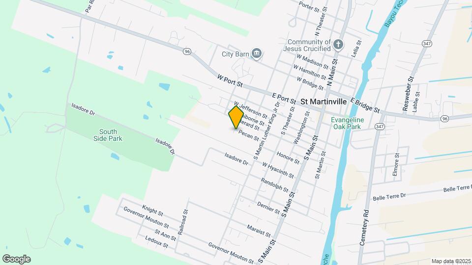 531 Pecan St Map and Location Details