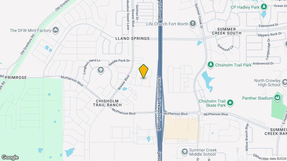 9125 Peridot Wy Map and Location Details