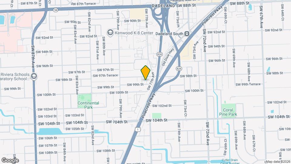 7743 SW 99th St Mapa y Detalles de la Ubicación