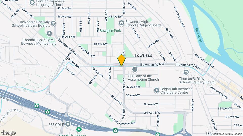 1903 Bowness Rd NW Map and Location Details