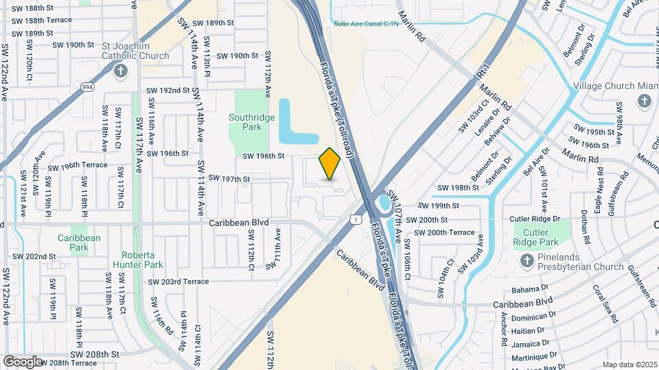 11040 SW 196th St Map and Location Details