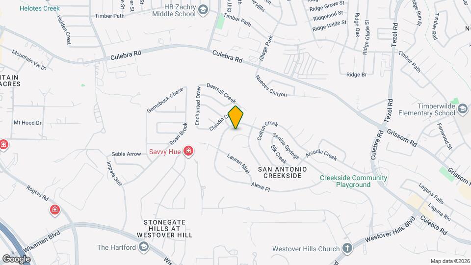 9731 Bronson Creek Mapa y Detalles de la Ubicación