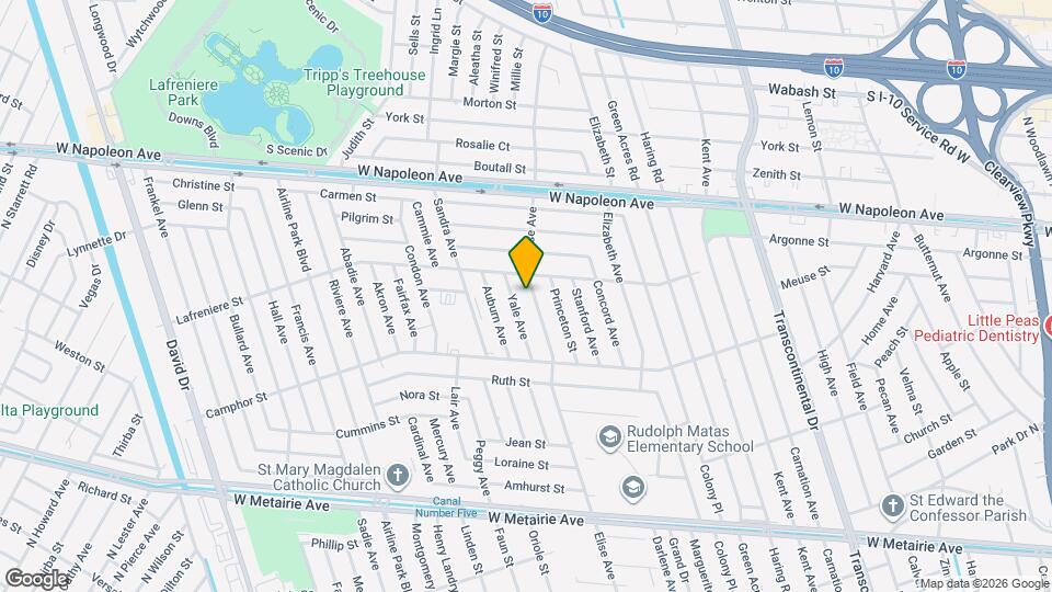 1808 Elise Ave Mapa y Detalles de la Ubicación