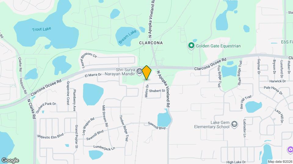 8235 Gershwin St Map and Location Details