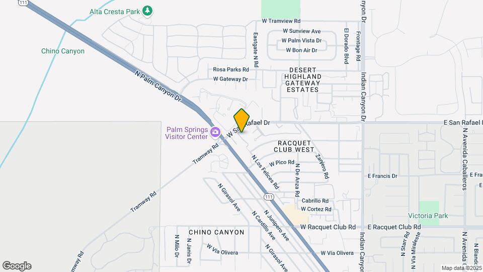 2860 N Los Felices Rd Mapa y Detalles de la Ubicación