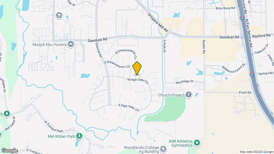 36 N Morningwood Ct Map and Location Details