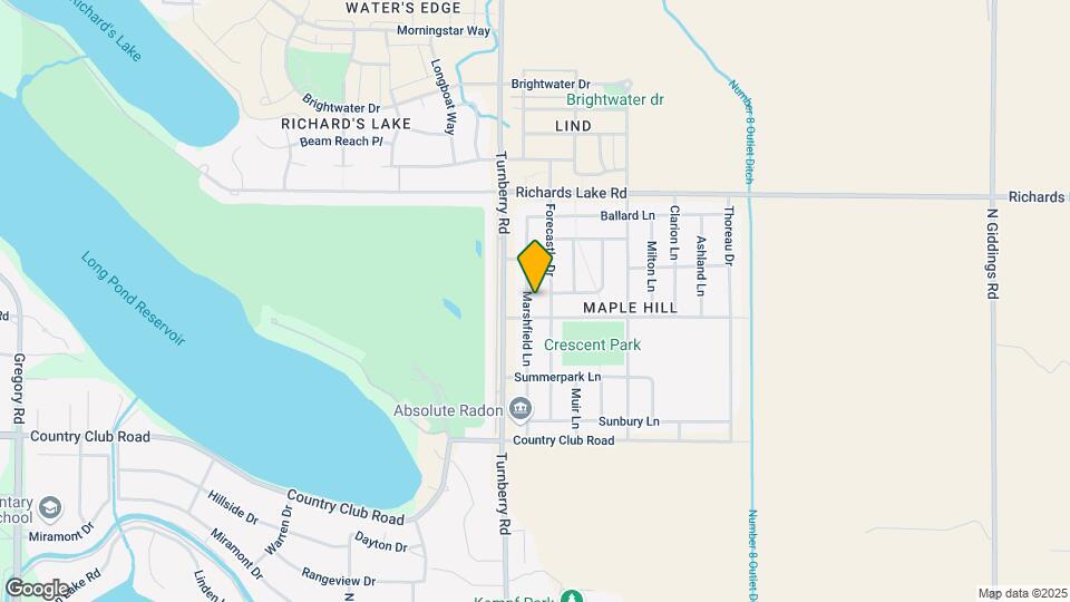 2462 Marshfield Ln Map and Location Details