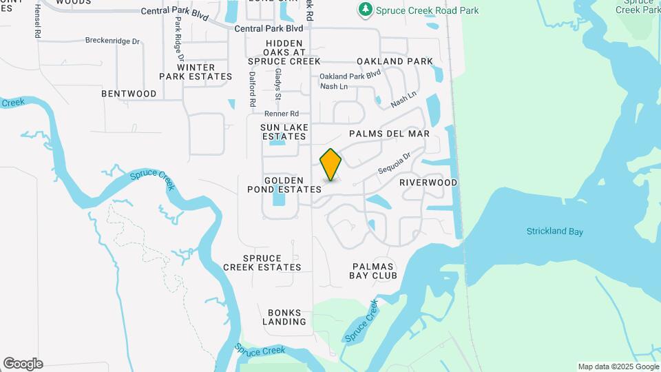 6106 Everglades Dr Map and Location Details