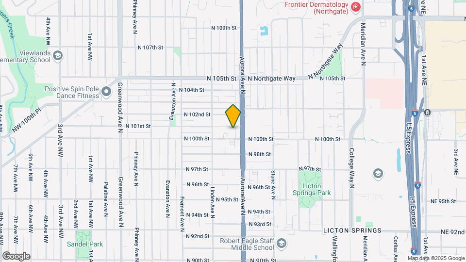 939 N 101st St Map and Location Details