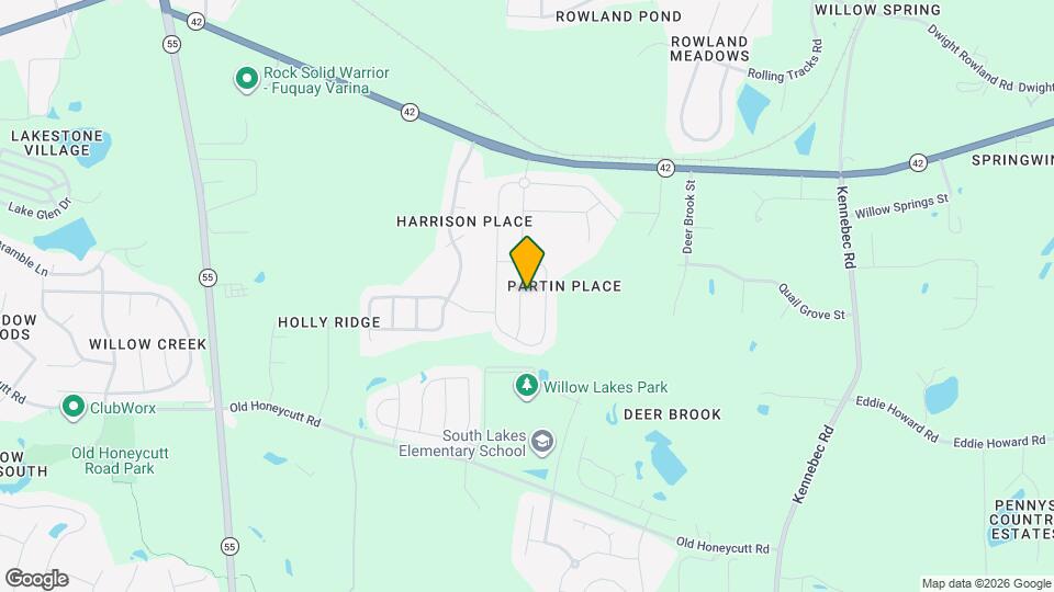 138 Willow Grove Ln Map and Location Details