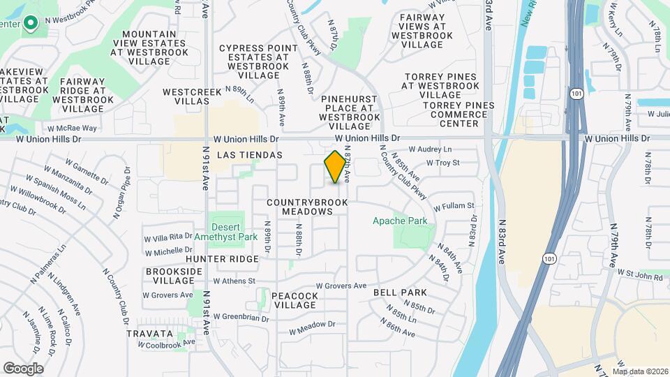18246 N 87th Dr Mapa y Detalles de la Ubicación