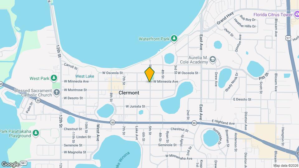 612 5th St Map and Location Details