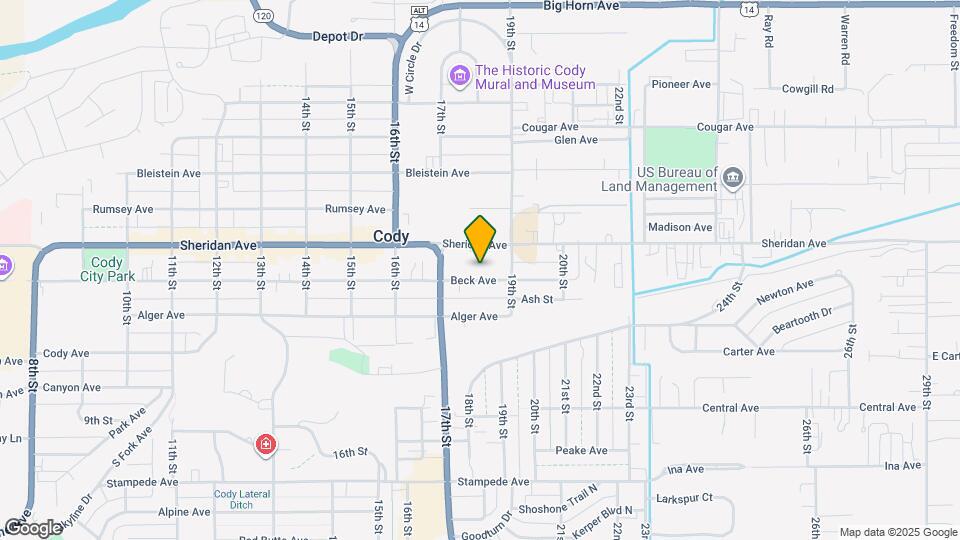 1801 Beck Ave Map and Location Details