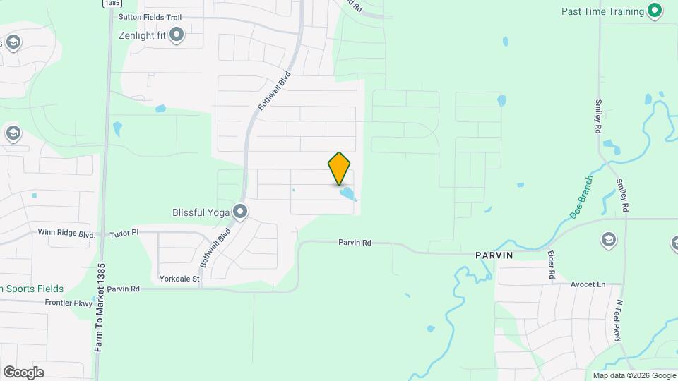 5820 Priory Dr Map and Location Details