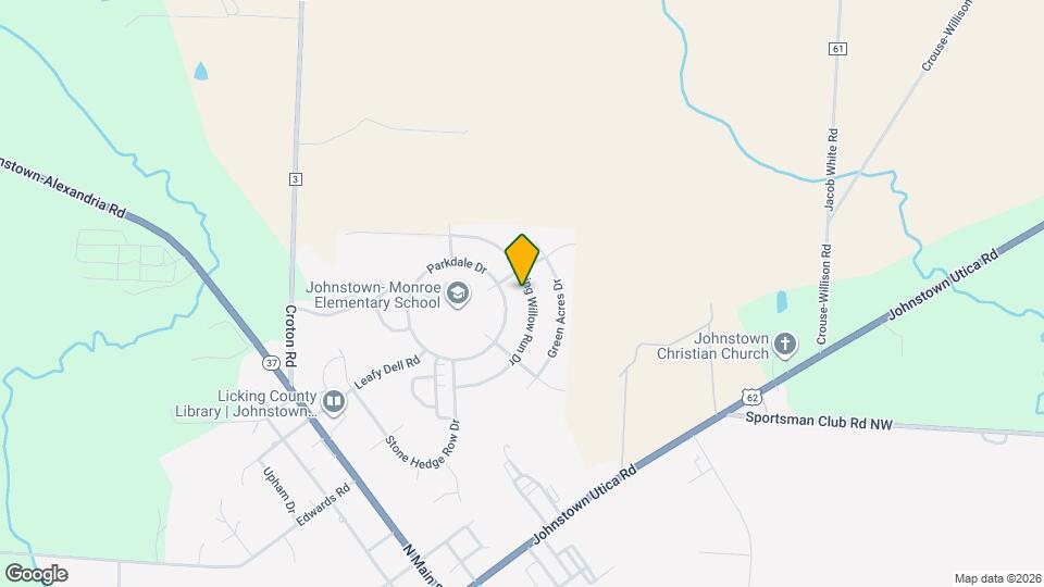 217 Weeping Willow Run Dr Map and Location Details