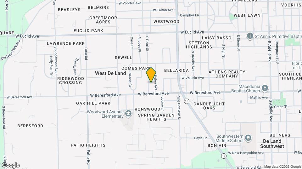 845 Pearl St, Map and Location Details