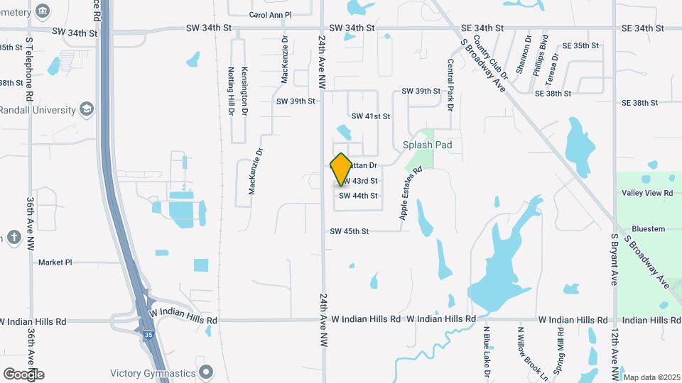 705 SW 44th St Map and Location Details