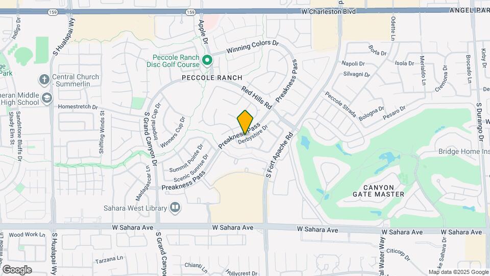 1849 Derbyshire Dr Map and Location Details