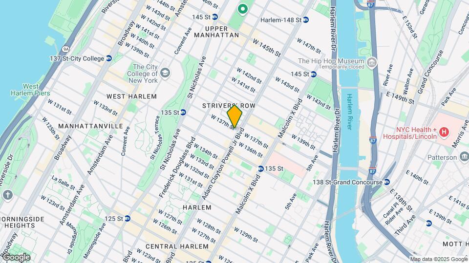 2332 Adam Clayton Powell Jr Blvd Map and Location Details