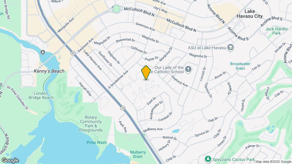 1861 Montana Vista Map and Location Details