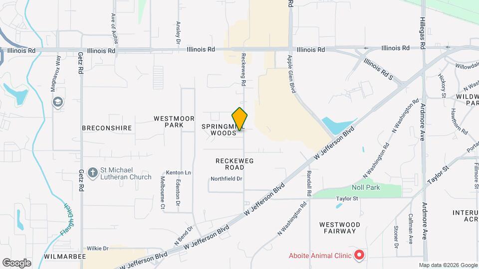 4904 Pinebrook Dr Map and Location Details