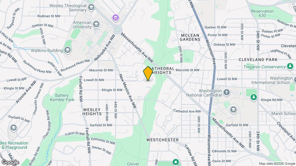 3231 Sutton Pl NW Map and Location Details