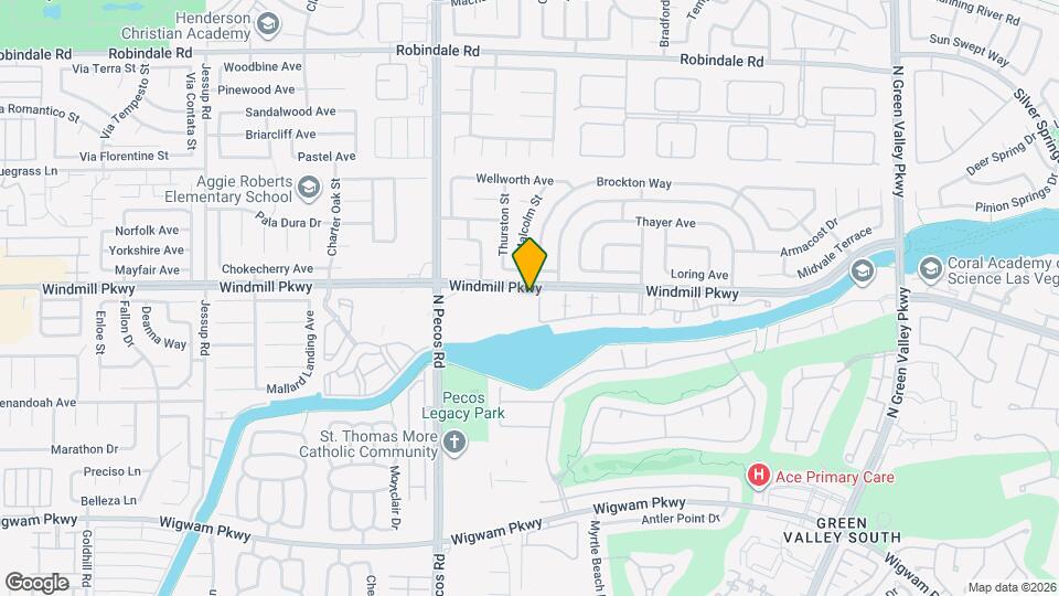 2445 Cliffwood Dr Map and Location Details