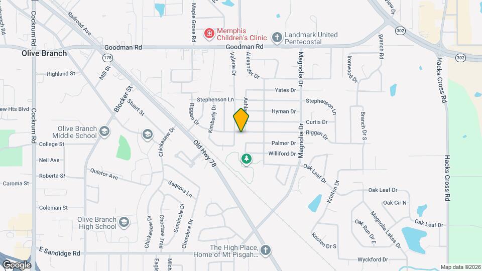 10005 Riggan Dr Map and Location Details