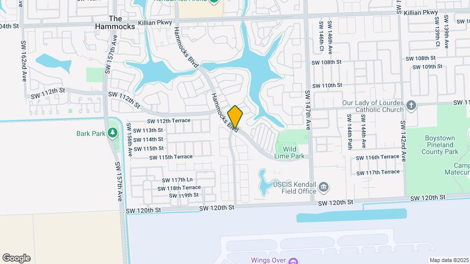 15109 SW 113th Terrace Map and Location Details