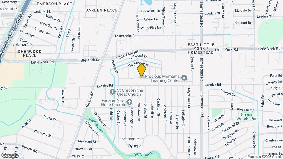 5602 Briarwick Ln Map and Location Details