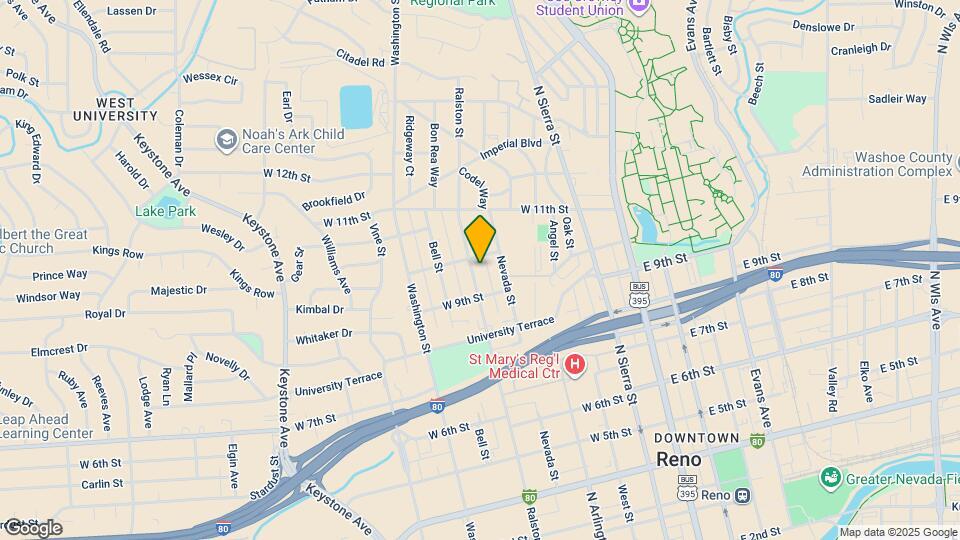 942 Ralston St Mapa y Detalles de la Ubicación