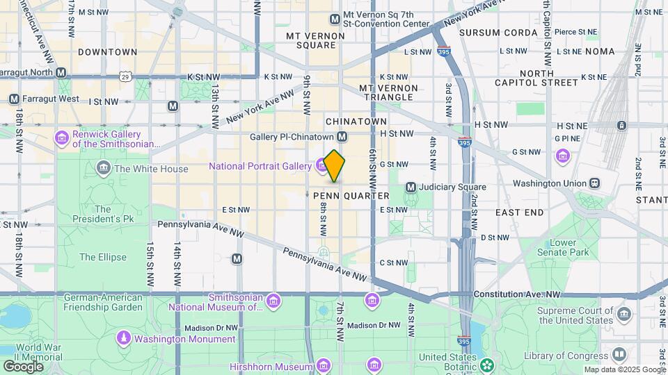 726 F St NW Map and Location Details