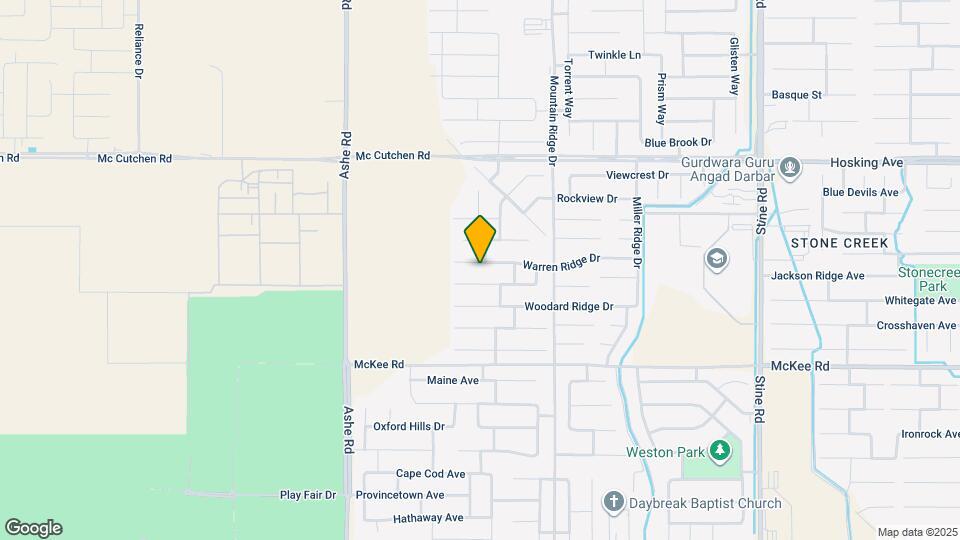6003 Warren Ridge Dr Map and Location Details