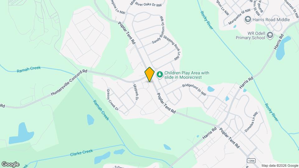 1230 Virginia Pine Dr NW Map and Location Details