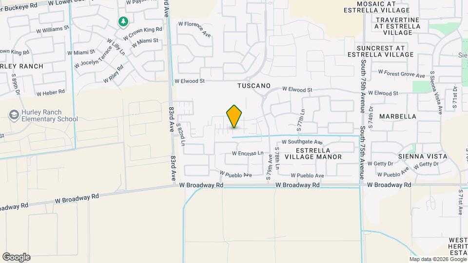 8015 W Agora Ln Mapa y Detalles de la Ubicación