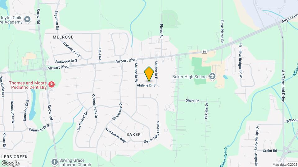 9270 Abilene Dr S Map and Location Details