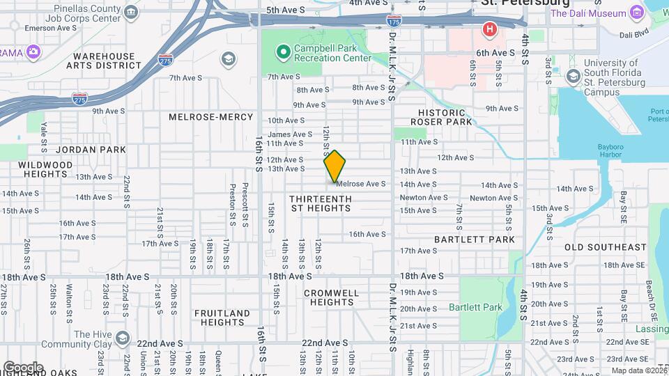 1126 Melrose Ave S Map and Location Details