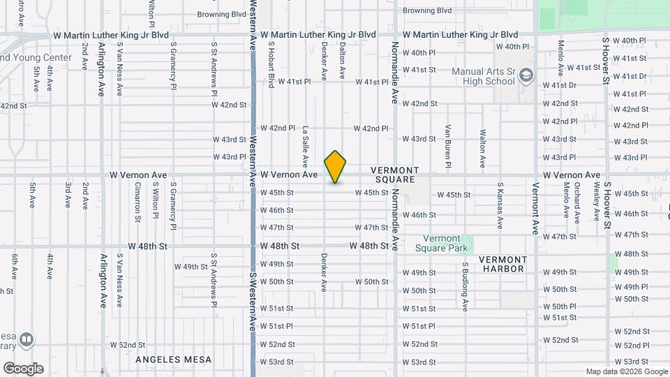 1513 W 45th St Map and Location Details