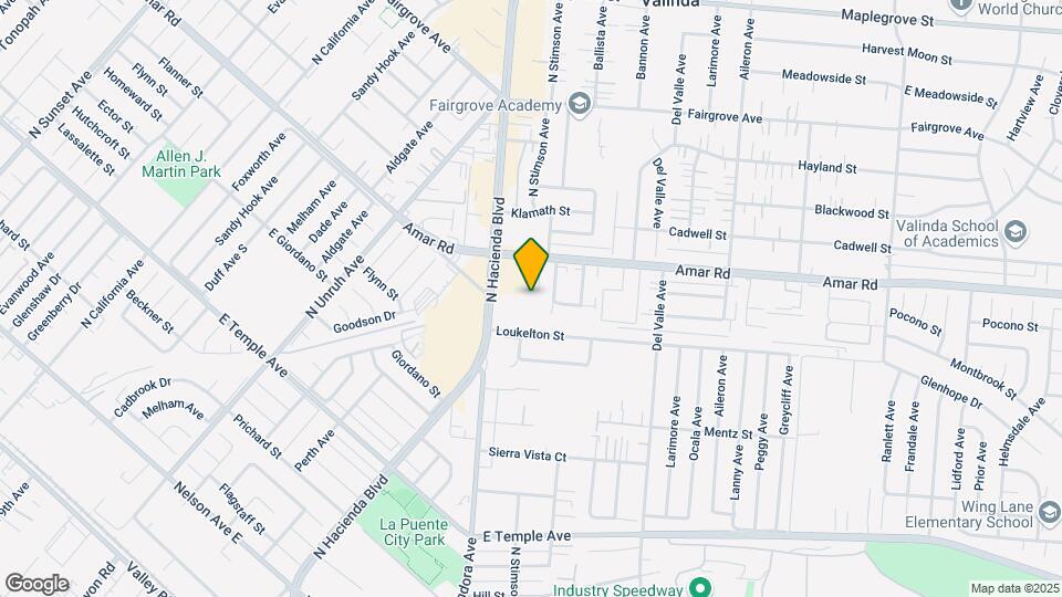Glendora Apartments Mapa y Detalles de la Ubicación
