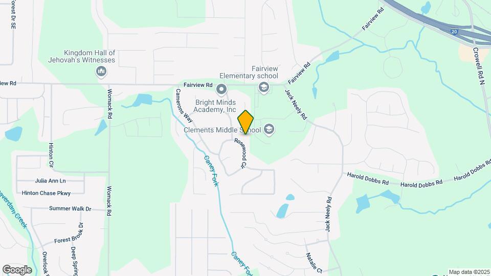 270 Rosewood Cir Map and Location Details