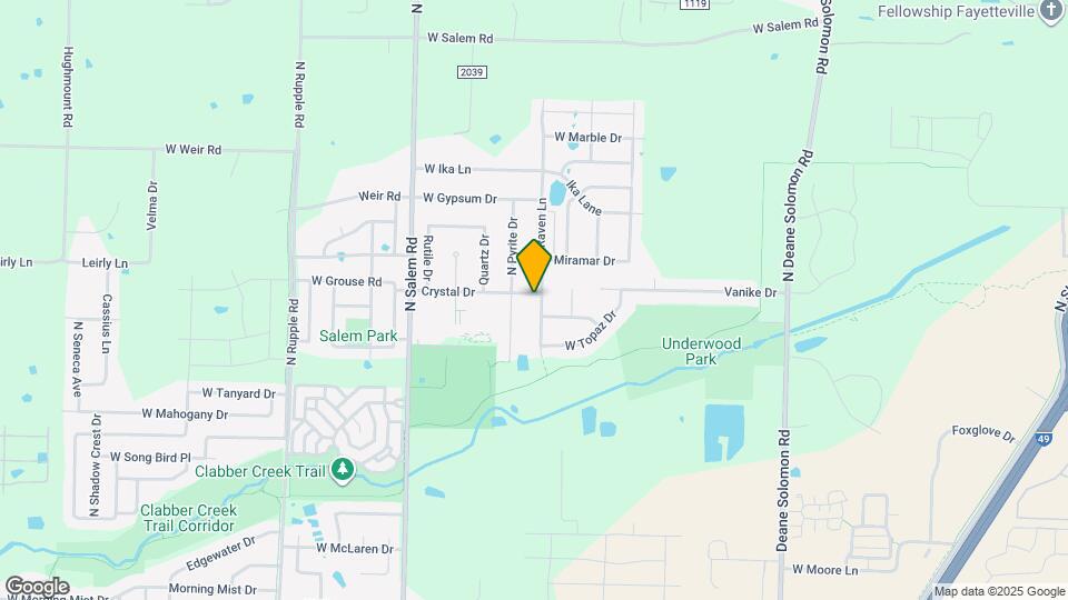 2955 N Raven Ln Map and Location Details